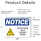Signmission Explosive Gas Do Not Open Sign, Vinyl Decal, 10in W x 7in L, 2PK OS-2PACK-NS-D-710-L-12275 - alternate 6